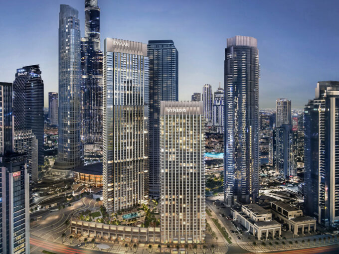 St. Regis Residences in Downtown Dubai - Residential Building