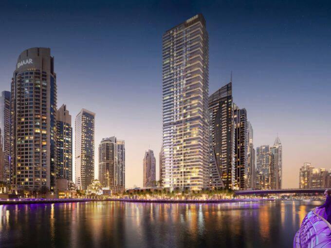 Marina Shores at Dubai Marina- Residential Building View