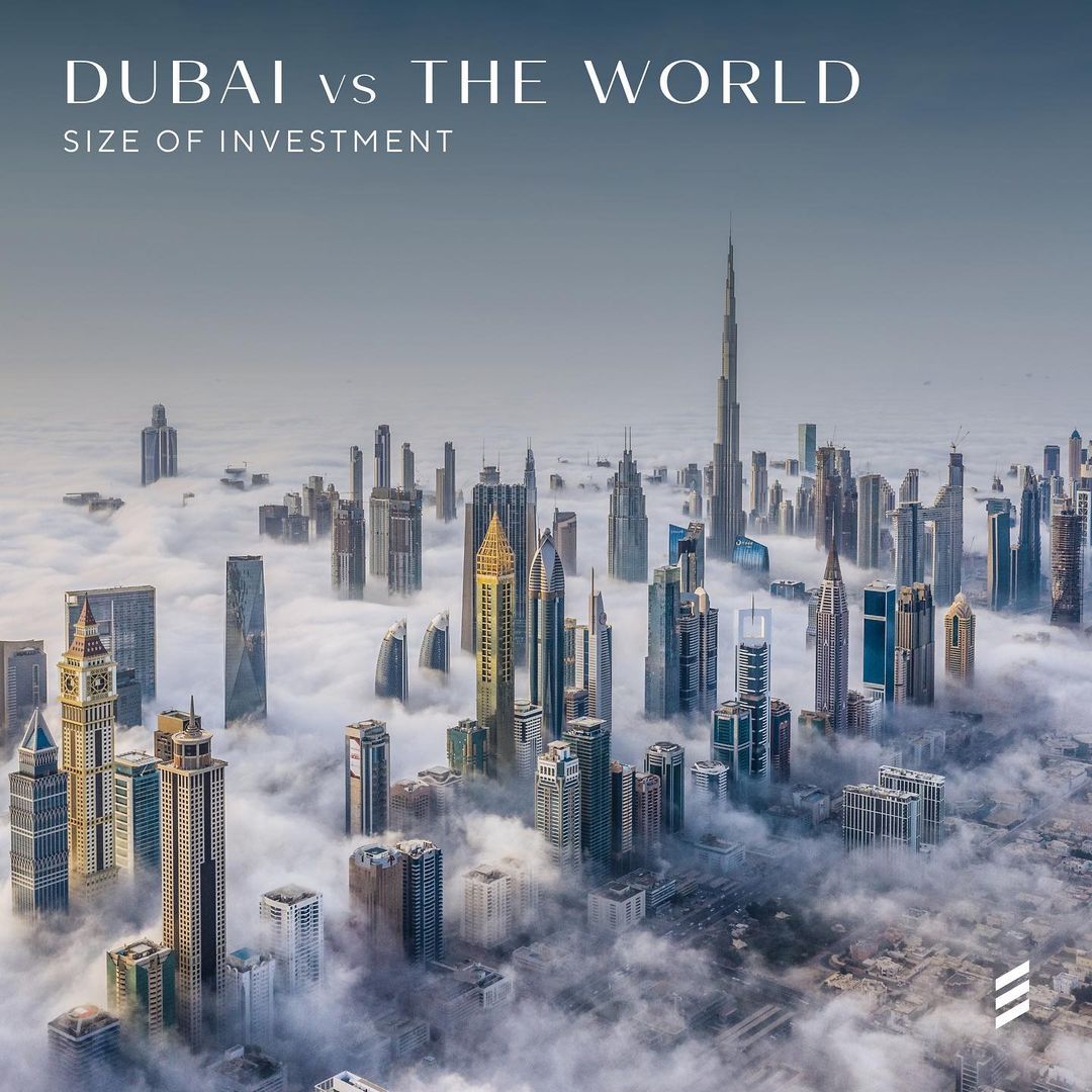 Dubai vs The World - Size of Investment