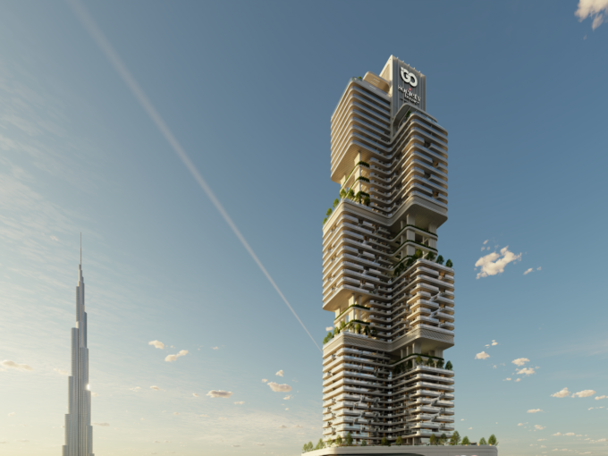 Society House at Downtown Dubai-Building view 2