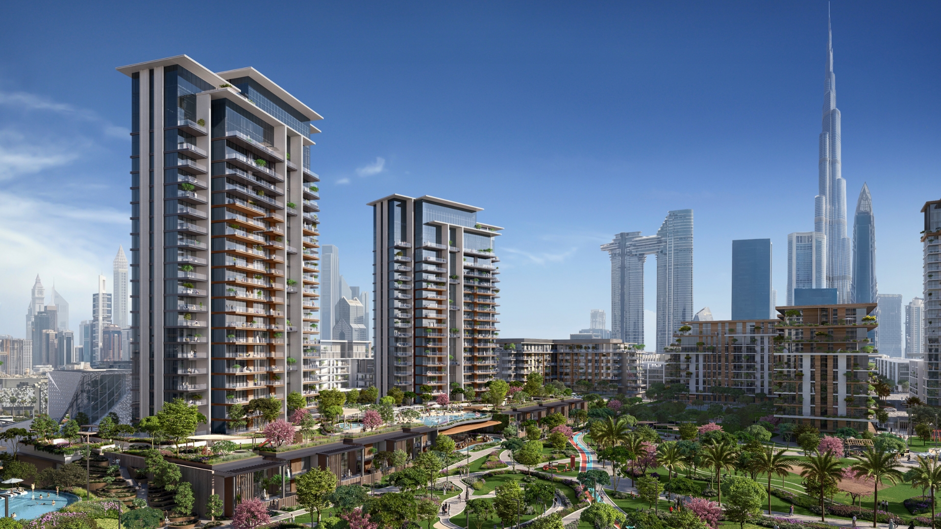 Apartments in Dubai: Central-Park-Plaza-City-Walk